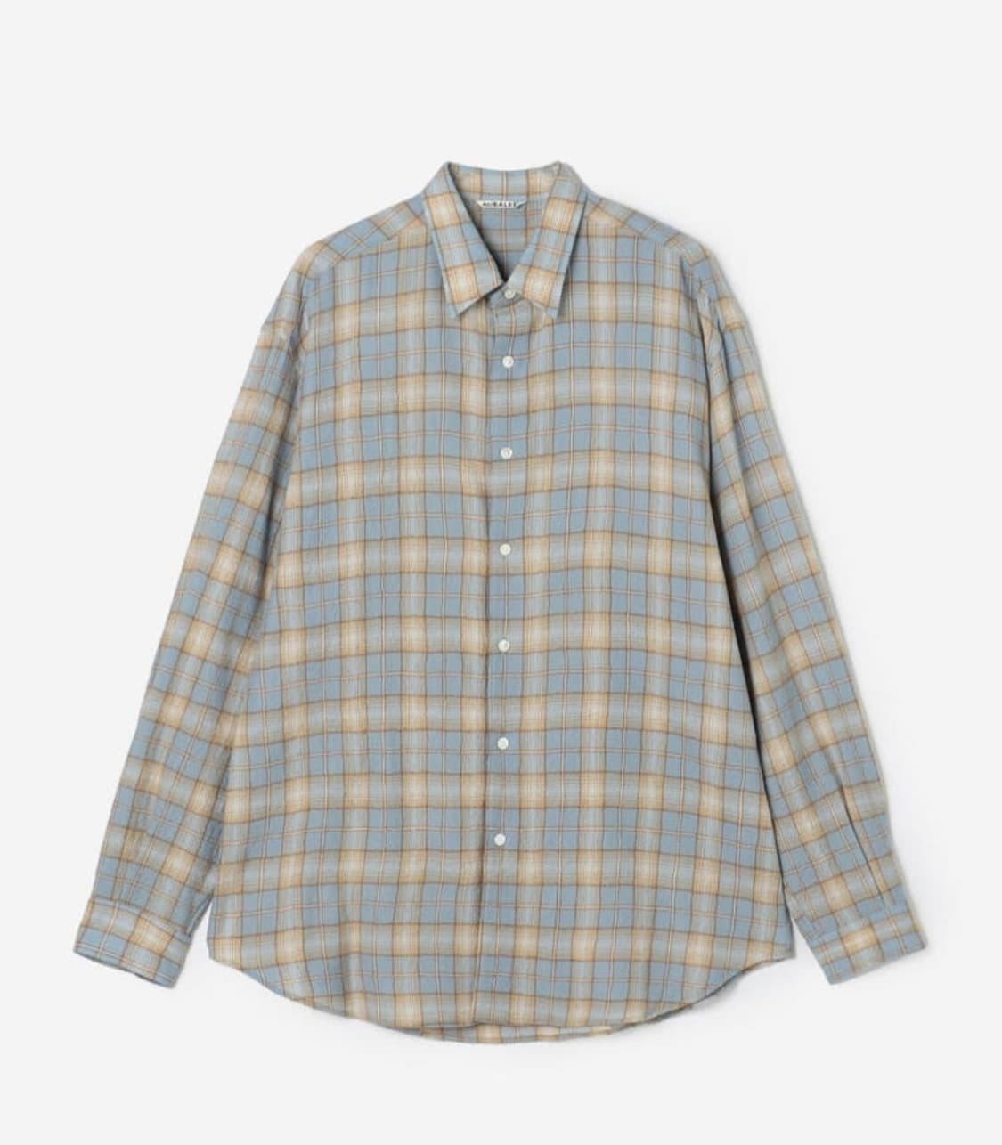 오라리에어리울 체크셔츠 판매합니다 상품이미지1