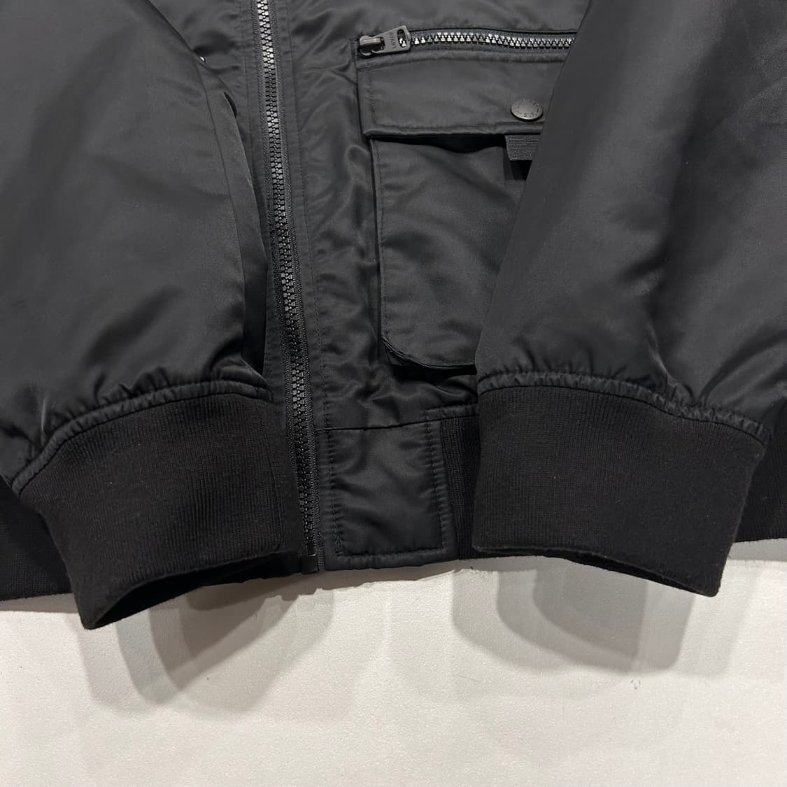 [L] 21FW 리바이스 포켓 봄버 항공 점퍼 블랙 A0167 상품이미지10
