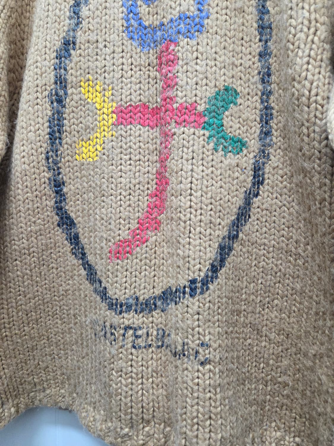 JC DE 까스텔바작 헤비 울 니트 스웨터 상품이미지5