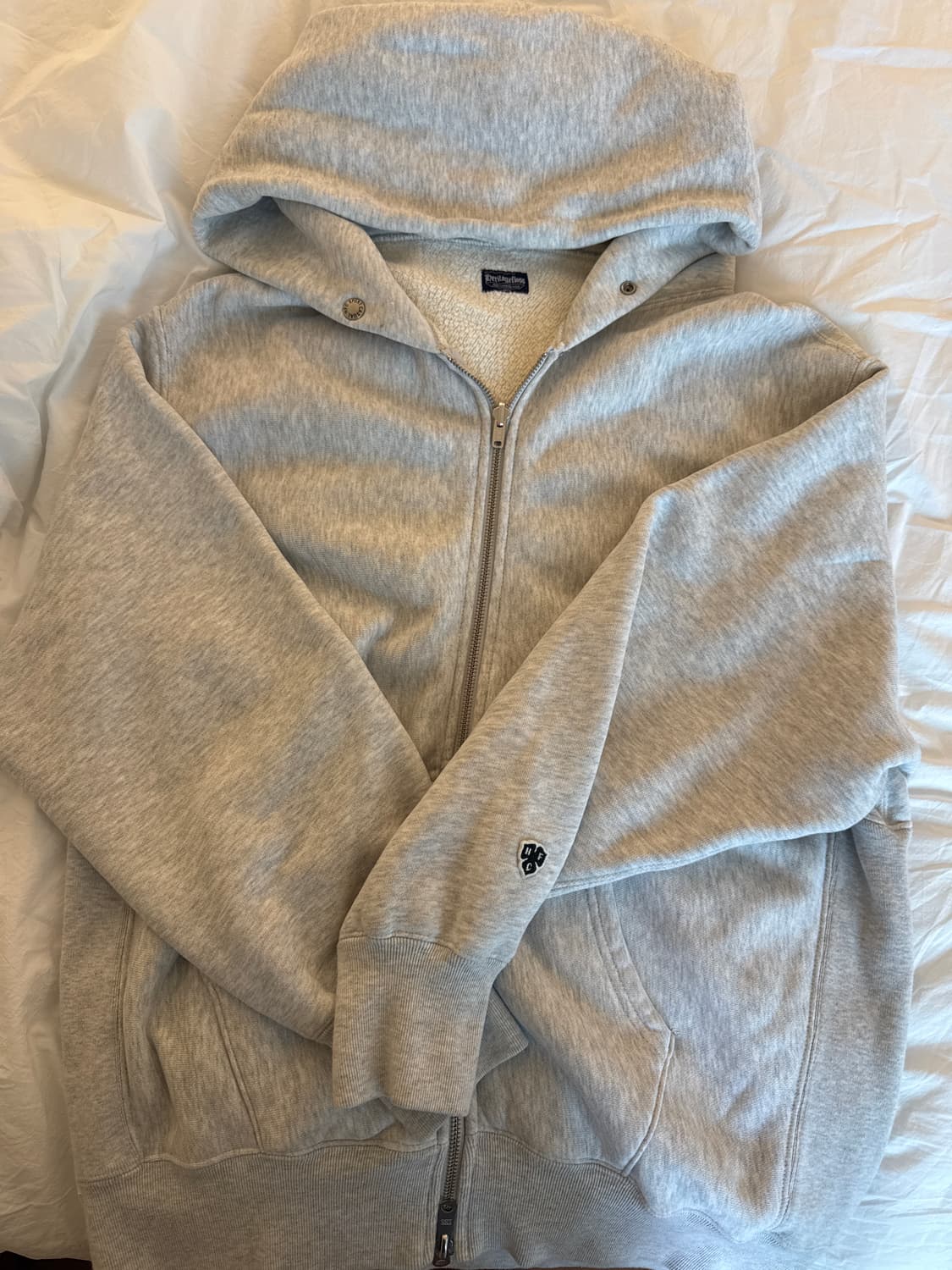 Heritafefloss hood zipup 헤리티지플로스 후드 집업 L 상품이미지1