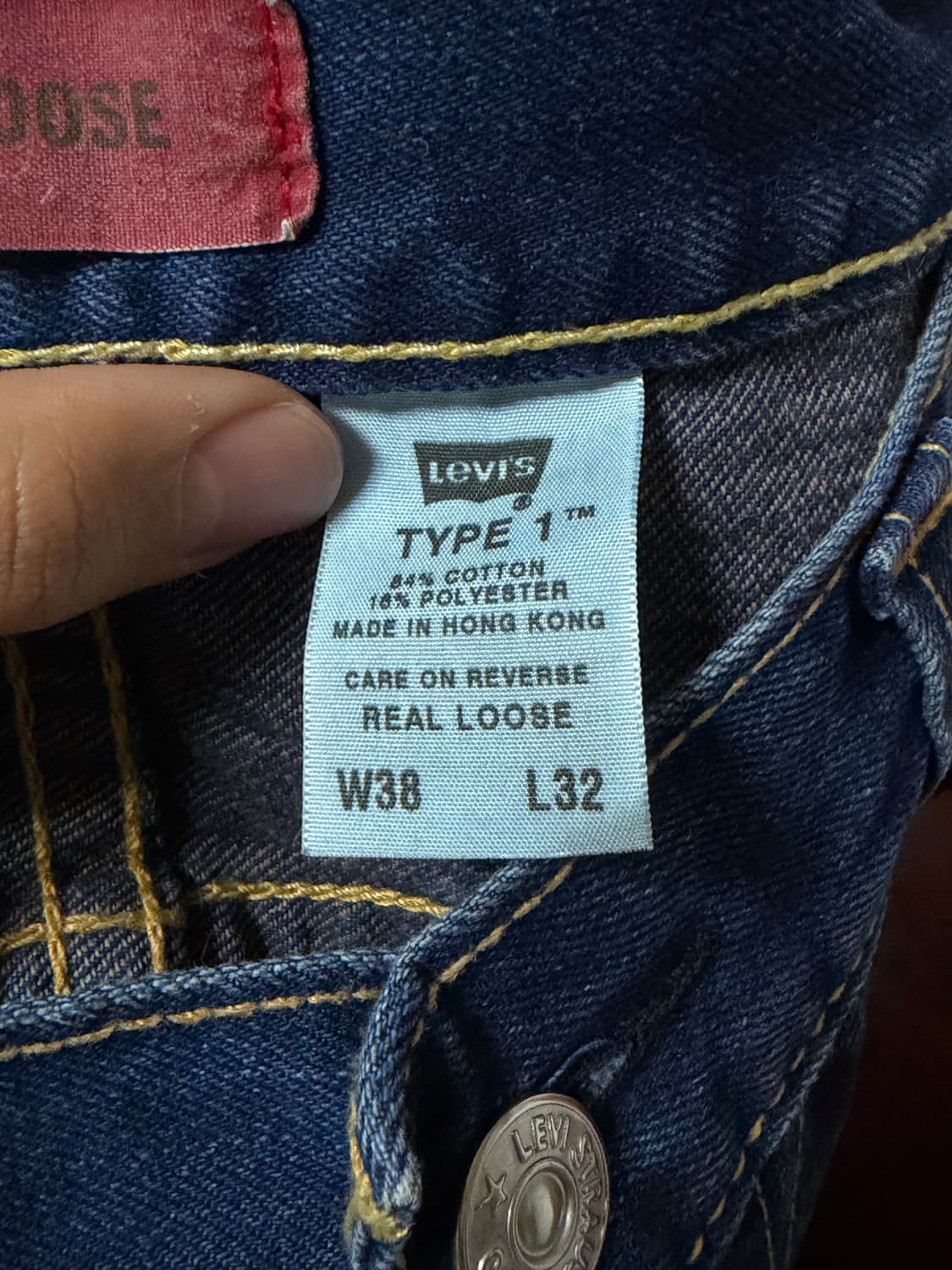 리바이스 타입원 부츠컷 데님 상품이미지4