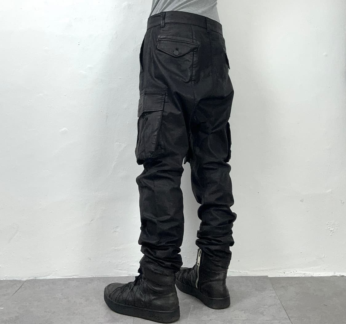 Tornado Mart Coated Sarrouel Cargo Pants 상품이미지4