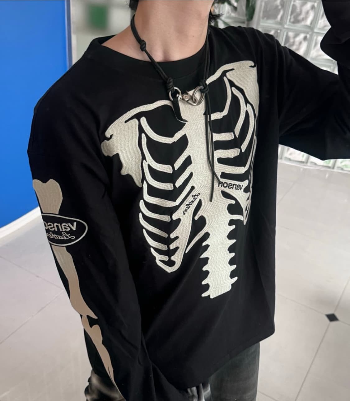 VANSON BONE long sleeve T 상품이미지2