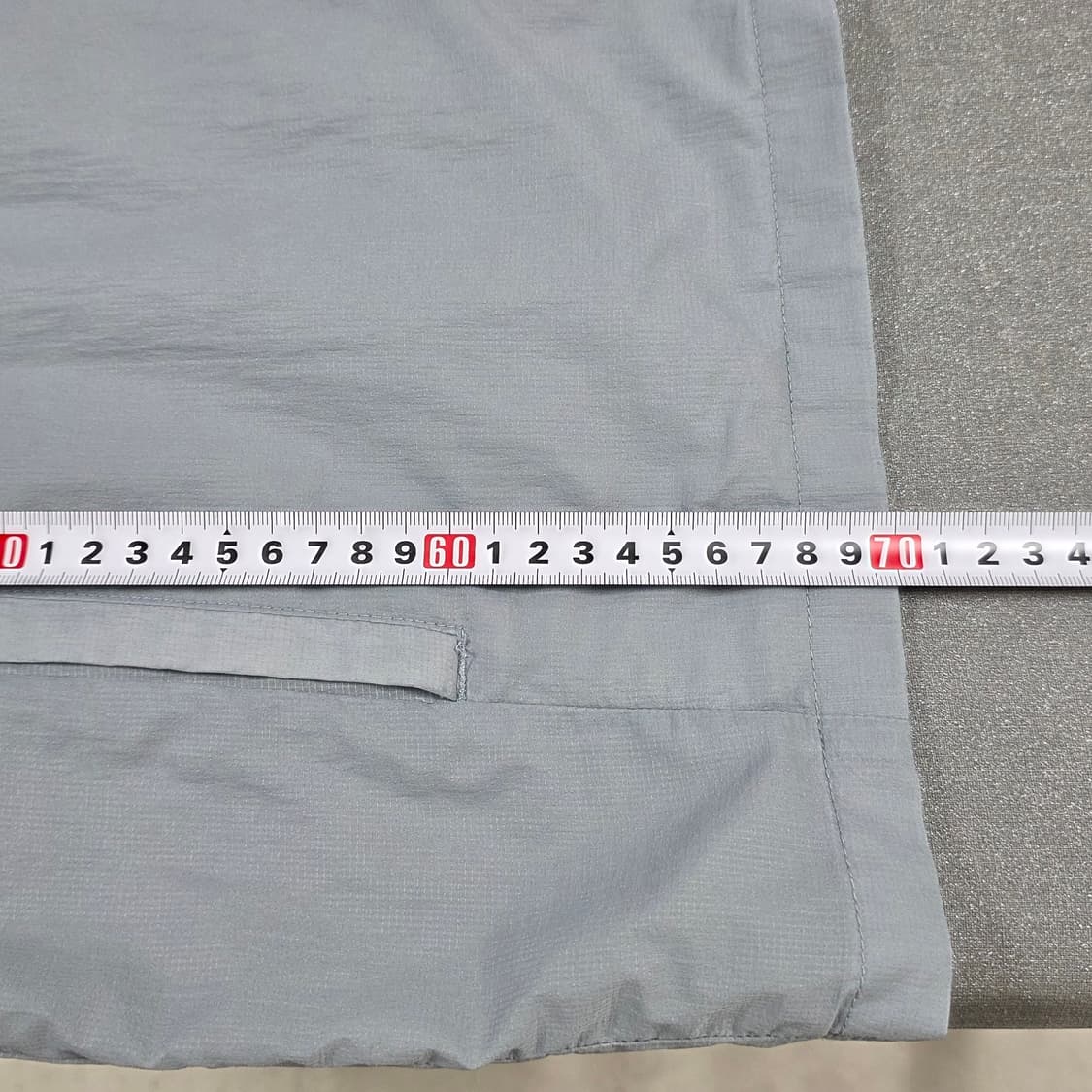 XL 푸마 화이트 그레이 초경량 후드 바람막이 상품이미지7