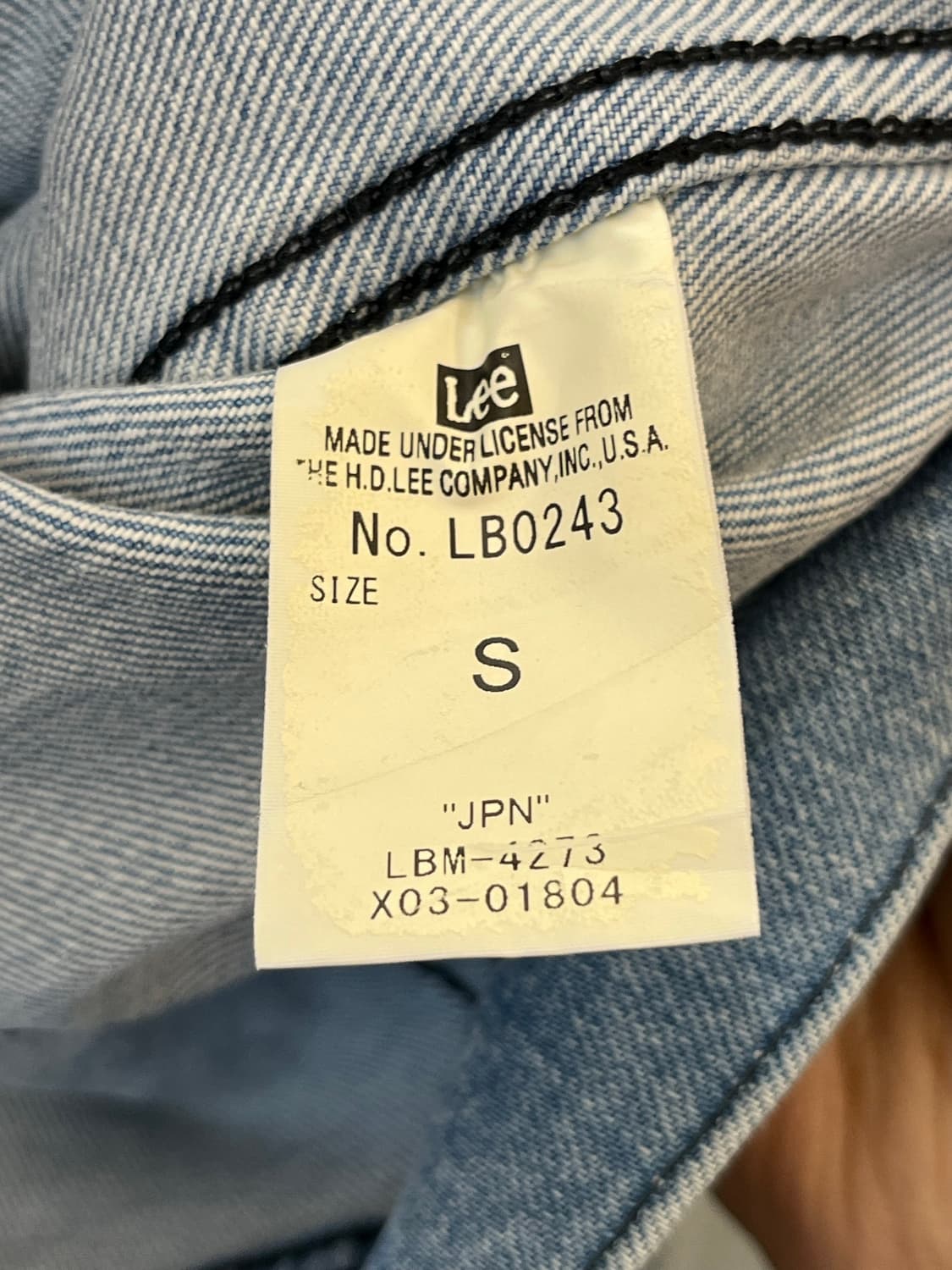 LEE 데님 자켓 상품이미지9