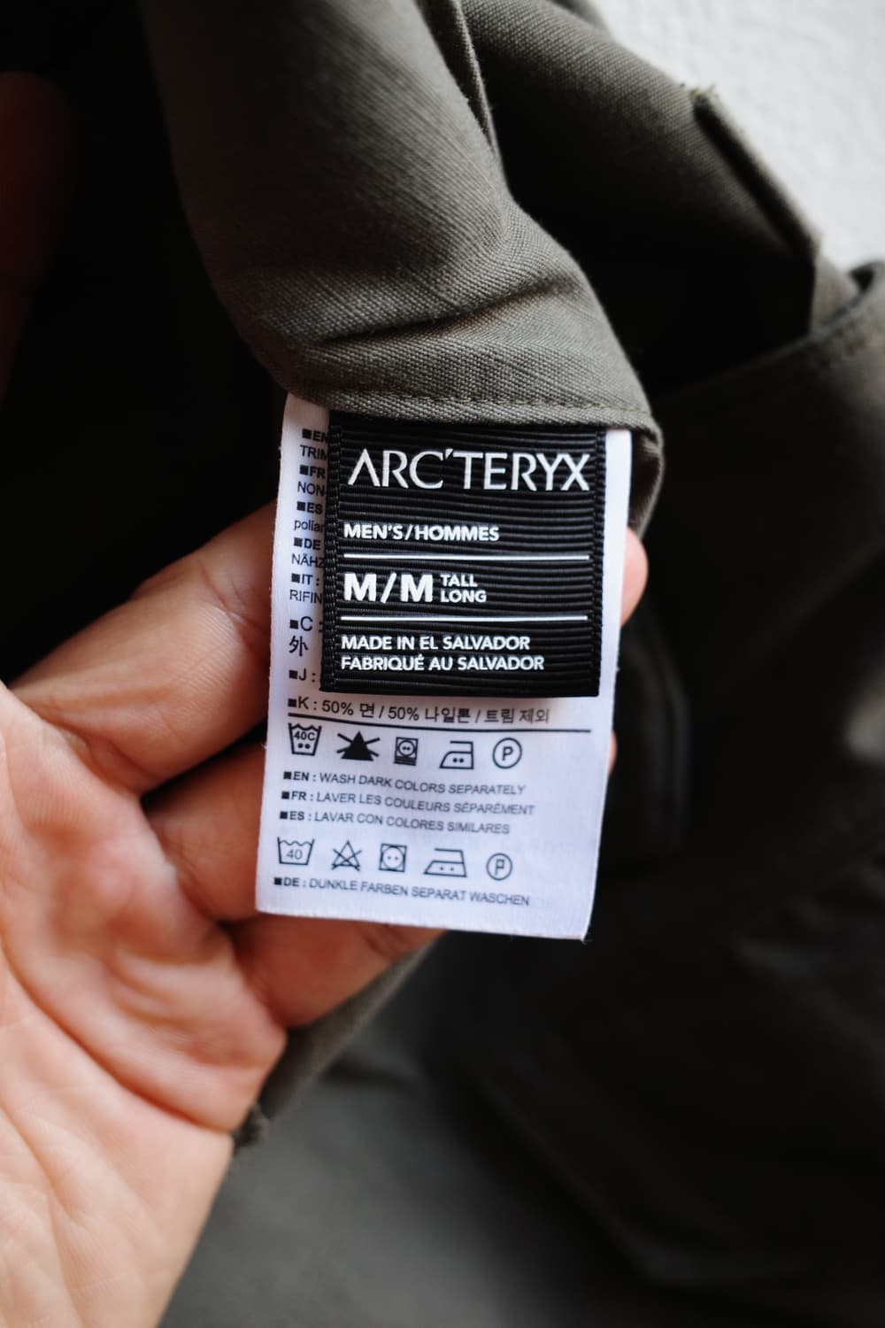 아크테릭스 리프 어썰트 팬츠 ar  상품이미지10