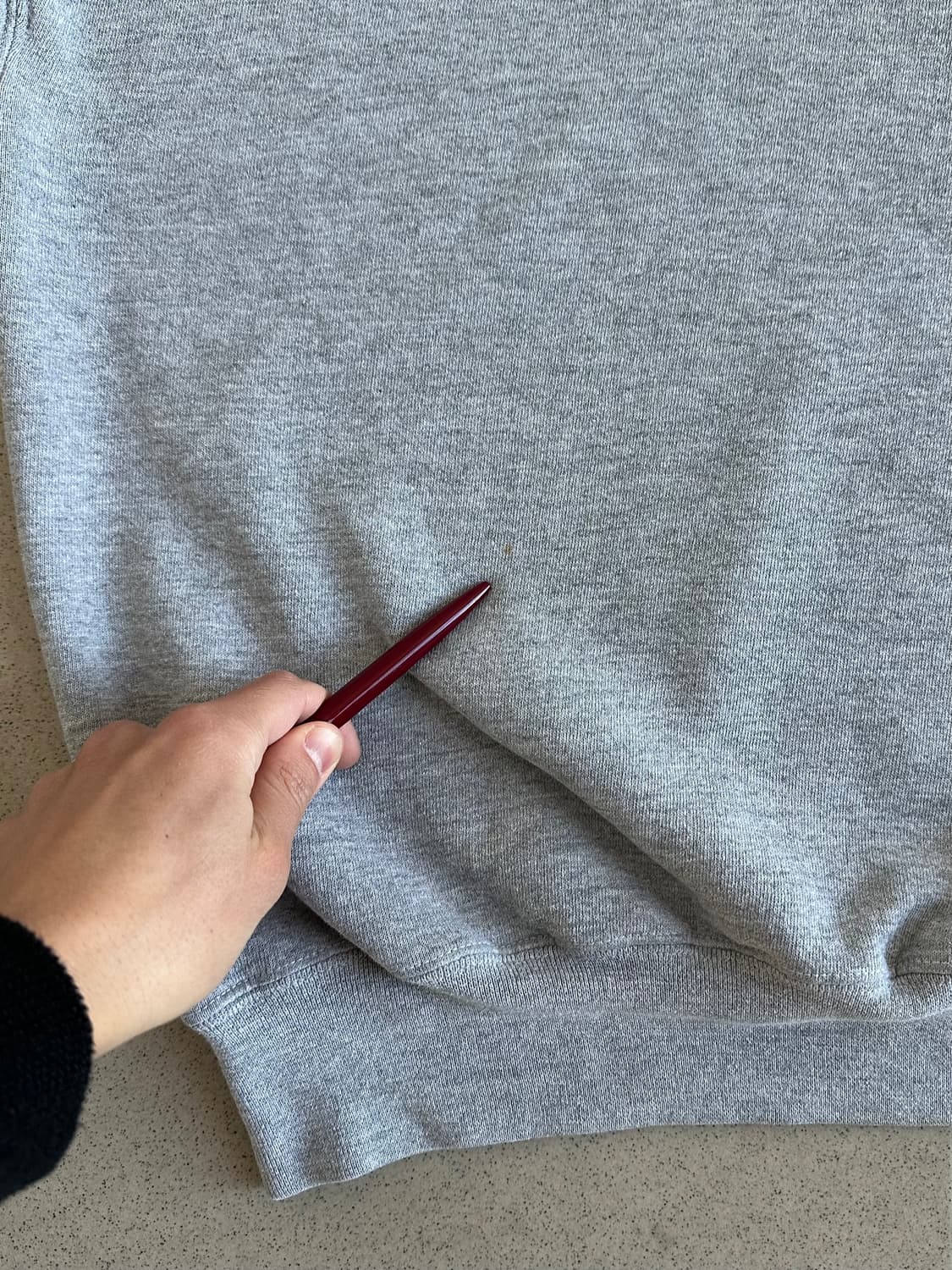 90s 빈티지 러셀 스웻셔츠 그레이 XL 상품이미지5