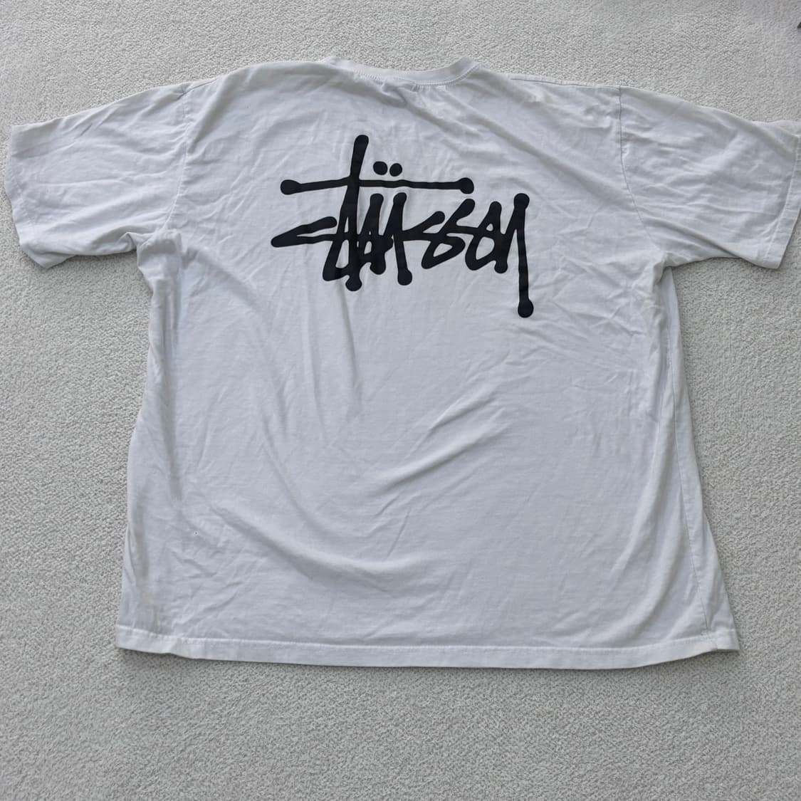 실측확인 빈티지 스몰로고 반팔 티셔츠 0305E 상품이미지2