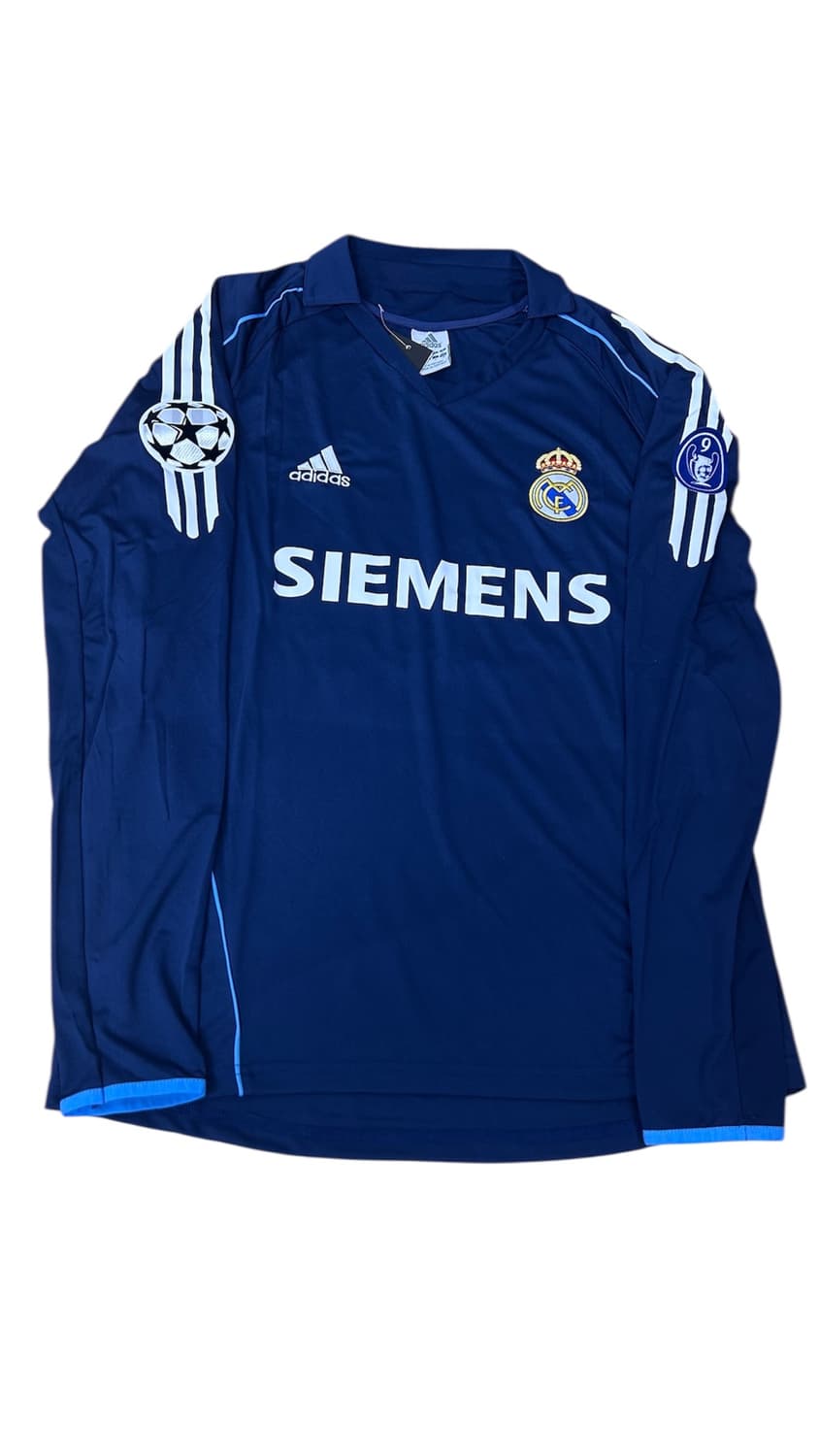 05-06 레알 어웨이 지단 유니폼 긴팔 상품이미지1