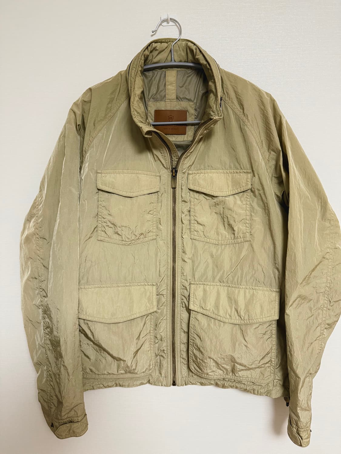 마시모두띠 나일론 메탈 자켓 M (100사이즈) 판매합니다 상품이미지1