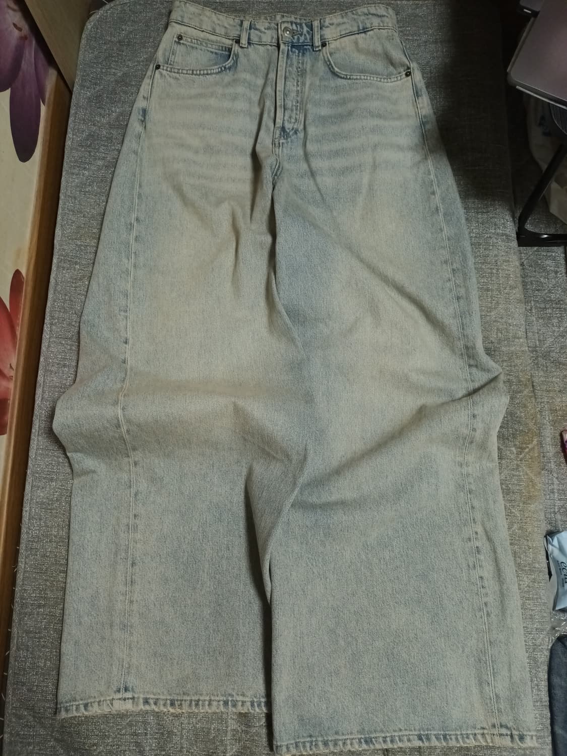 자라 오버다이드 배기 데님 팬츠 상품이미지4