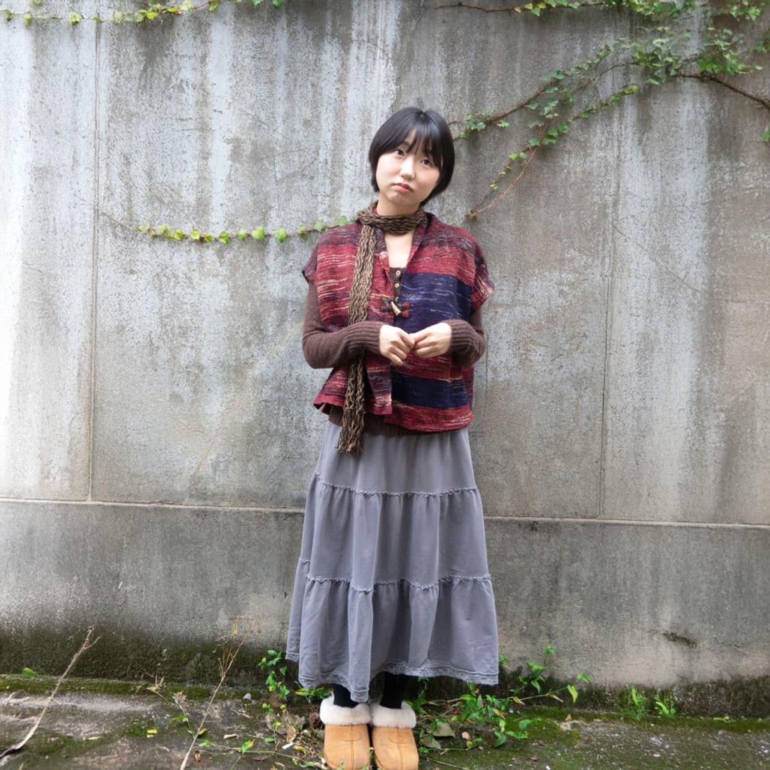 숲의 안개 캉캉 스커트 상품이미지9