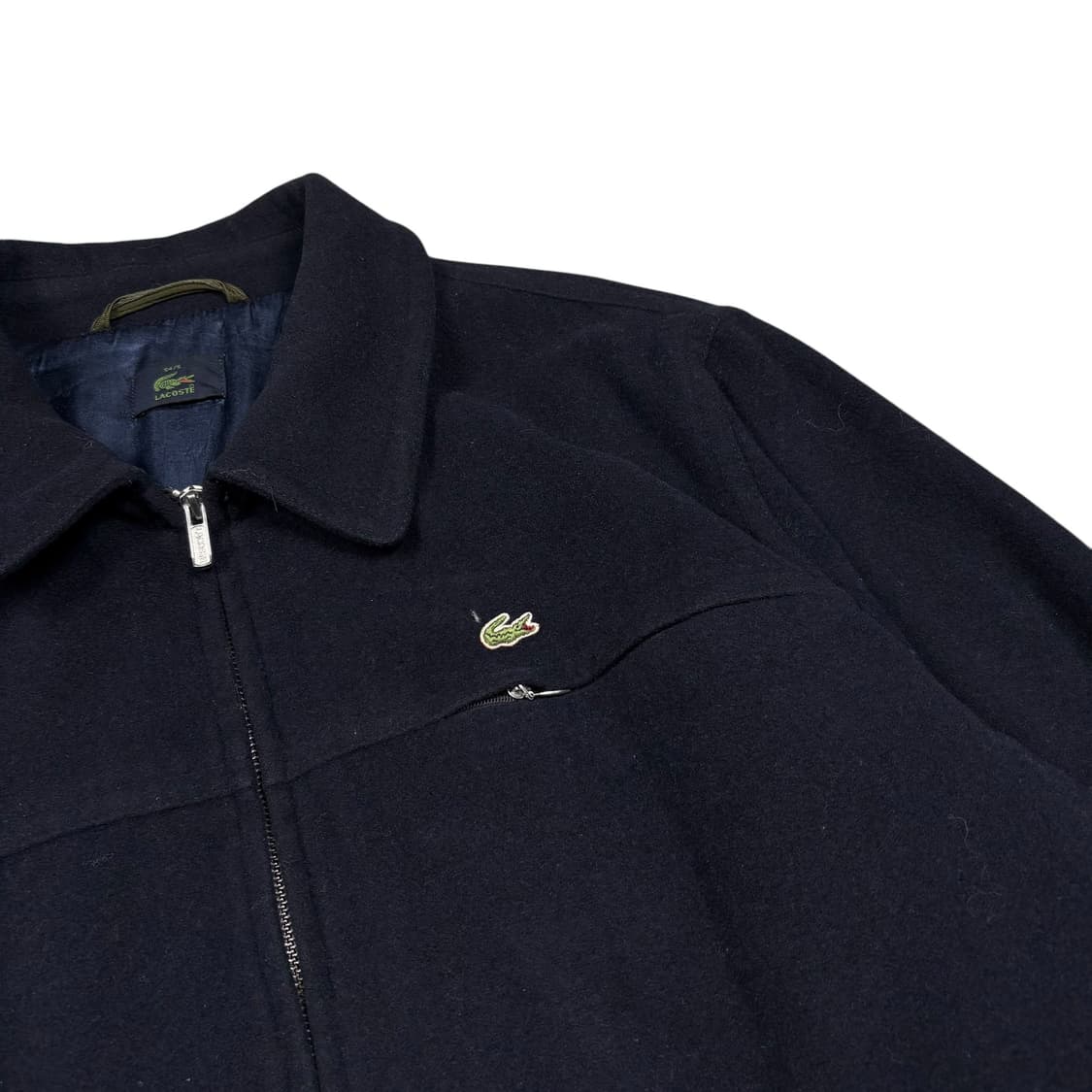 라코스테 90s 네이비 울 자켓 상품이미지2