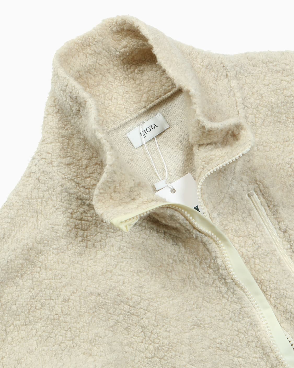 시오타 울 블루종 플리스 자켓 상품이미지3