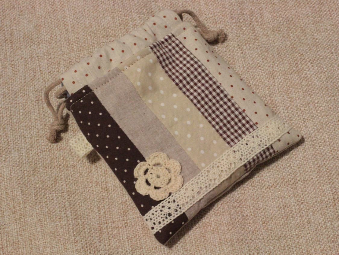 핸드메이드 패치워크 미니 파우치 상품이미지10