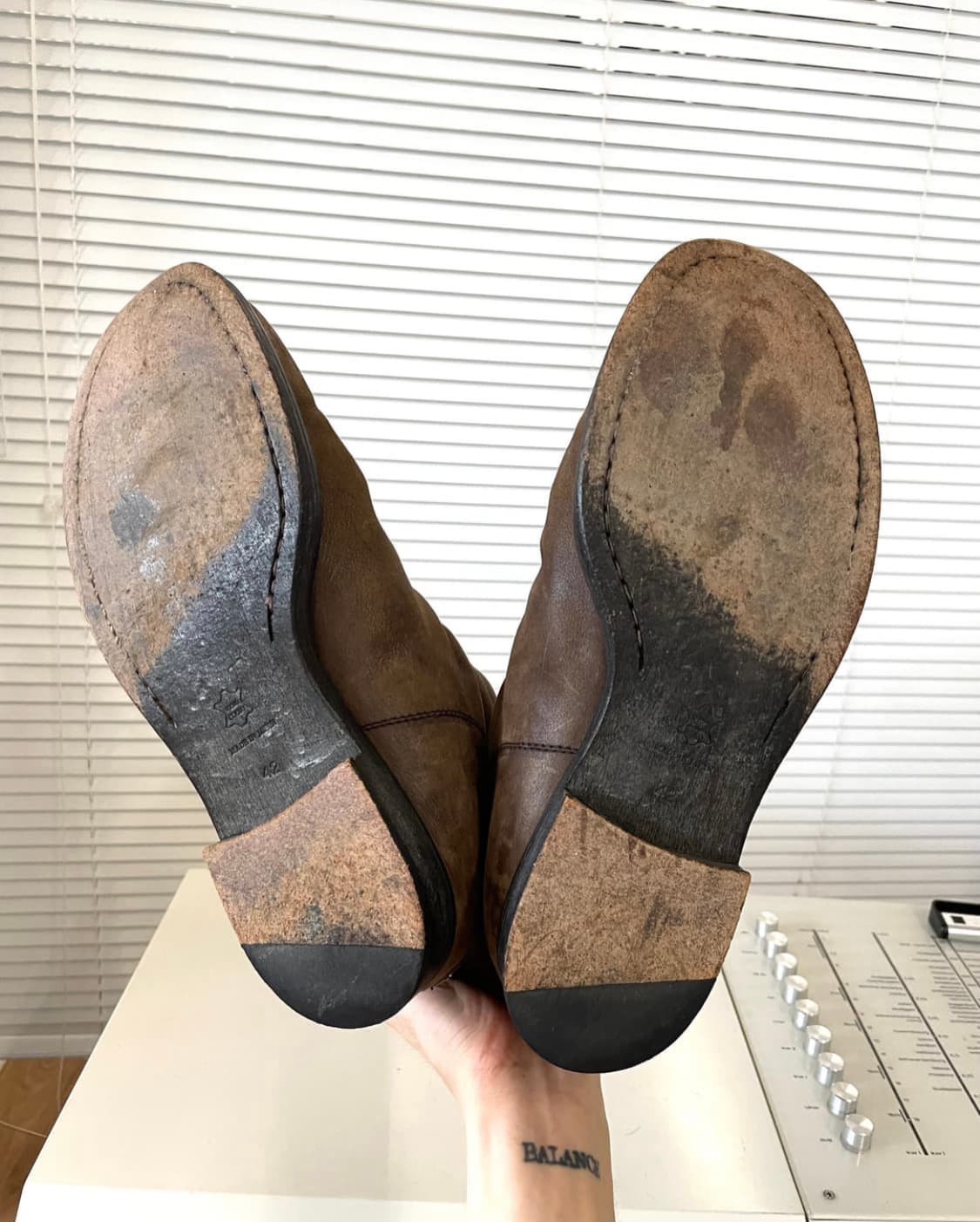 드레이프 레더 부츠 상품이미지7