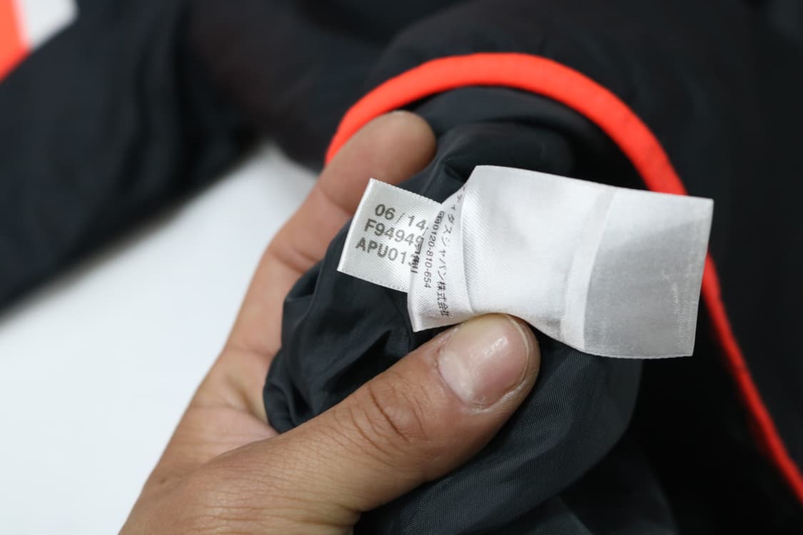 아디다스 climaproof 하프집업 네온 오렌지 배색 윈드브레이커  상품이미지10