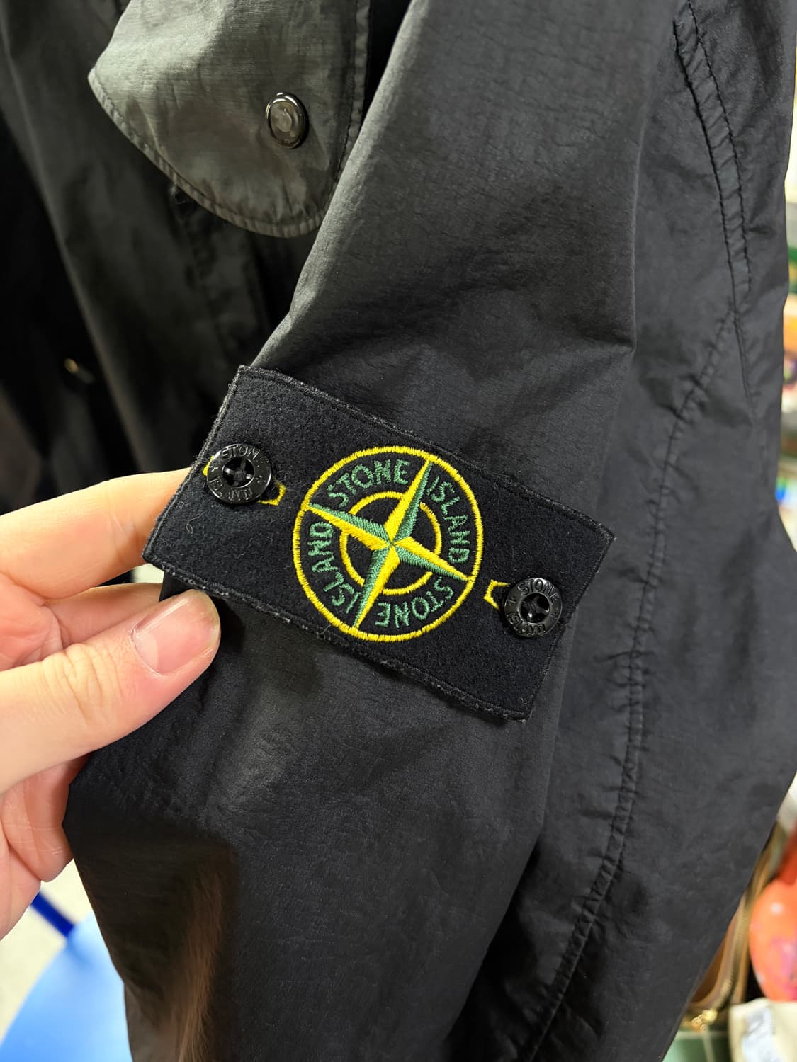 스톤아일랜드 멤브라나 3l tc 바람막이 자켓 XL(거의 새제품) 상품이미지2