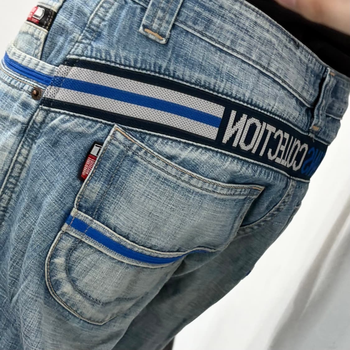 후부 올드스쿨 데님 팬츠 상품이미지4