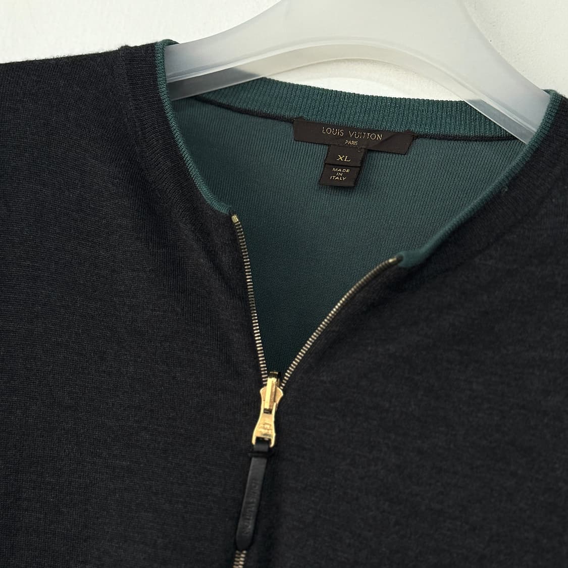 루이비통 울 캐시 니트 집업 가디건 상품이미지2