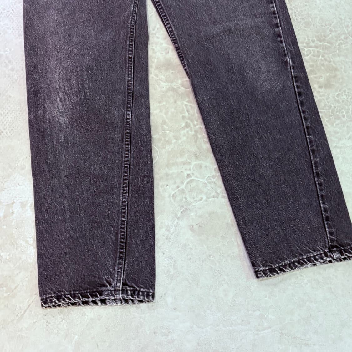 [38/32] USA 🇺🇸 리바이스 505 오렌지 탭 흑청 블랙 상품이미지3