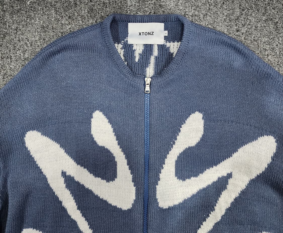 엑스톤즈 셀즈 니트 투웨이 집업 L 상품이미지3