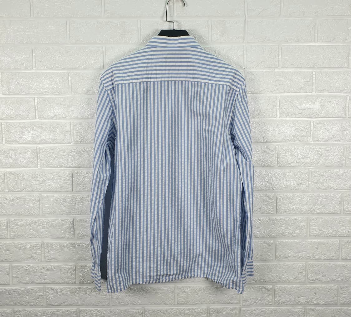 [95]TNGT 차이나 카라 스트라이프 셔츠 상품이미지3