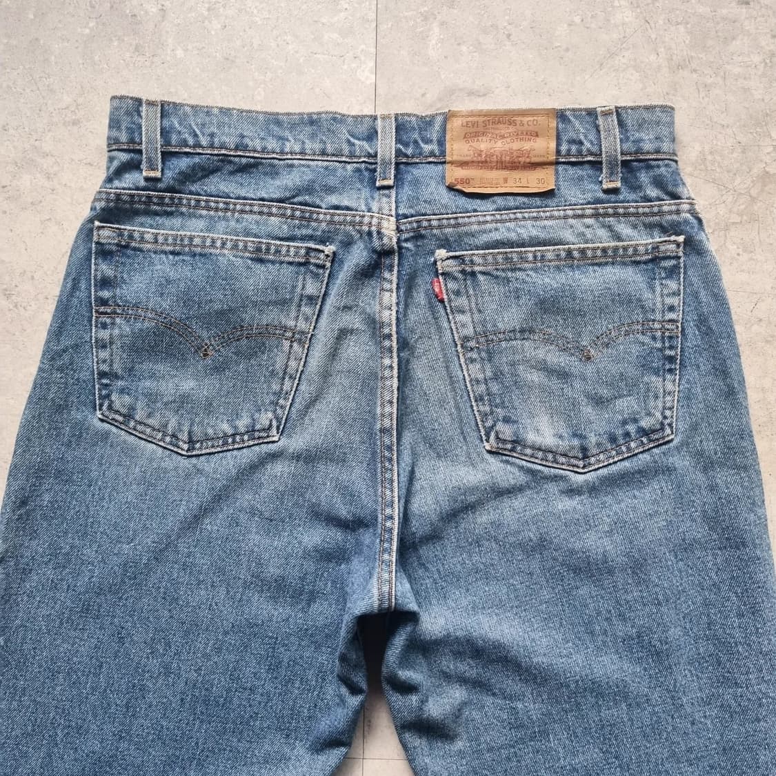 90s USA Levis 550 Relaxed Fit 34sz 상품이미지5