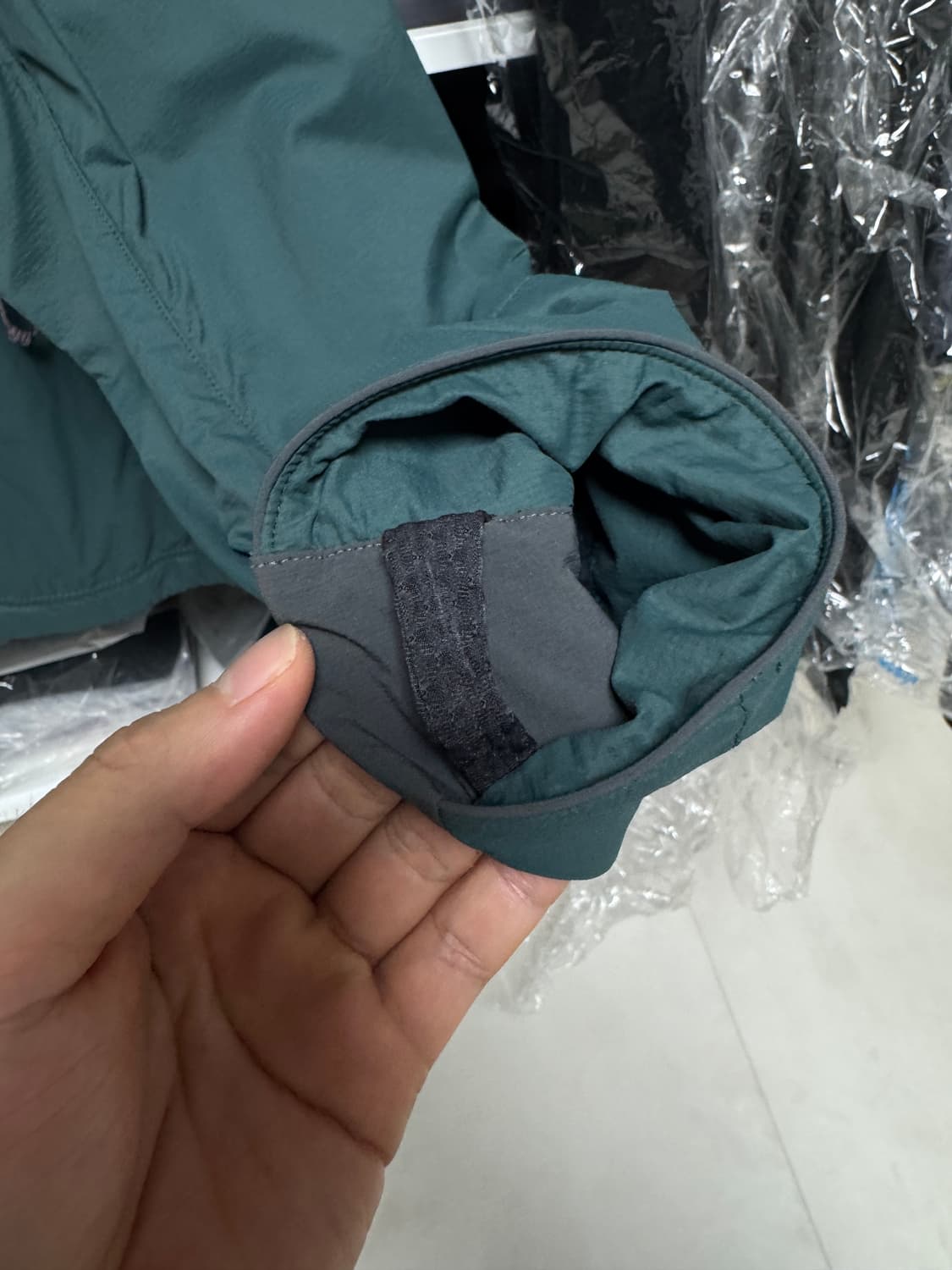 클라터뮤젠 발레 자켓 딥씨그린 xl 상품이미지3