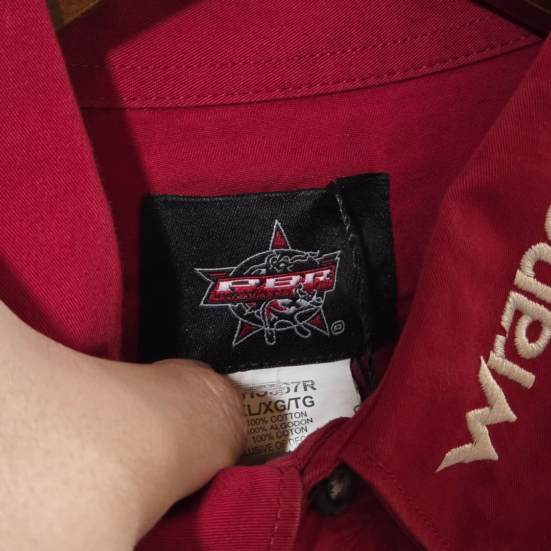 랭글러 PBR 자수 웨스턴 셔츠 상품이미지9