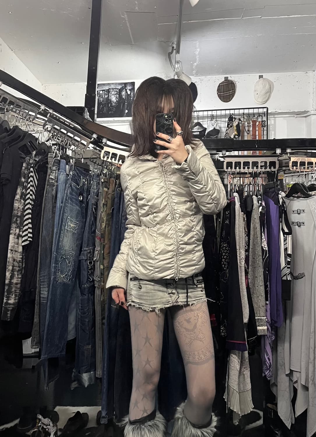 셔링 투웨이 패딩 상품이미지2