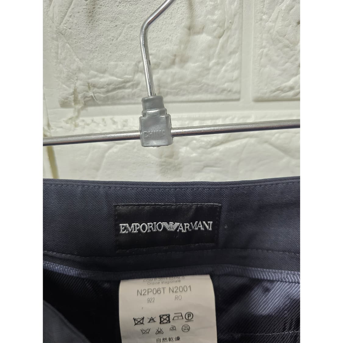엠포리오 아르마니 남성 팬츠 네이비 28인치 상품이미지2