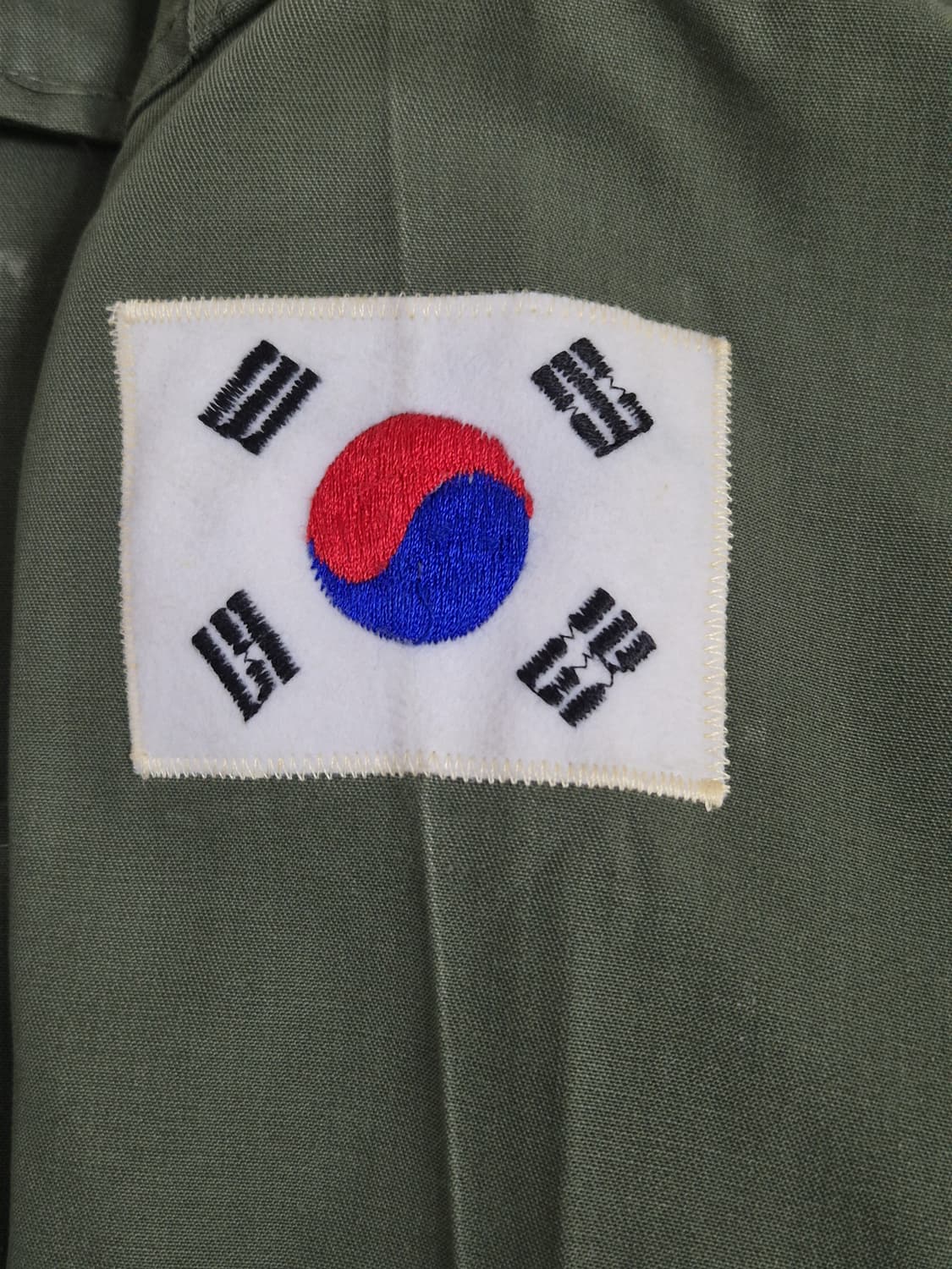 육군 구형 21사단 수색중대 보병 중위 민무늬 전투복 상의 자켓 (M) 상품이미지6