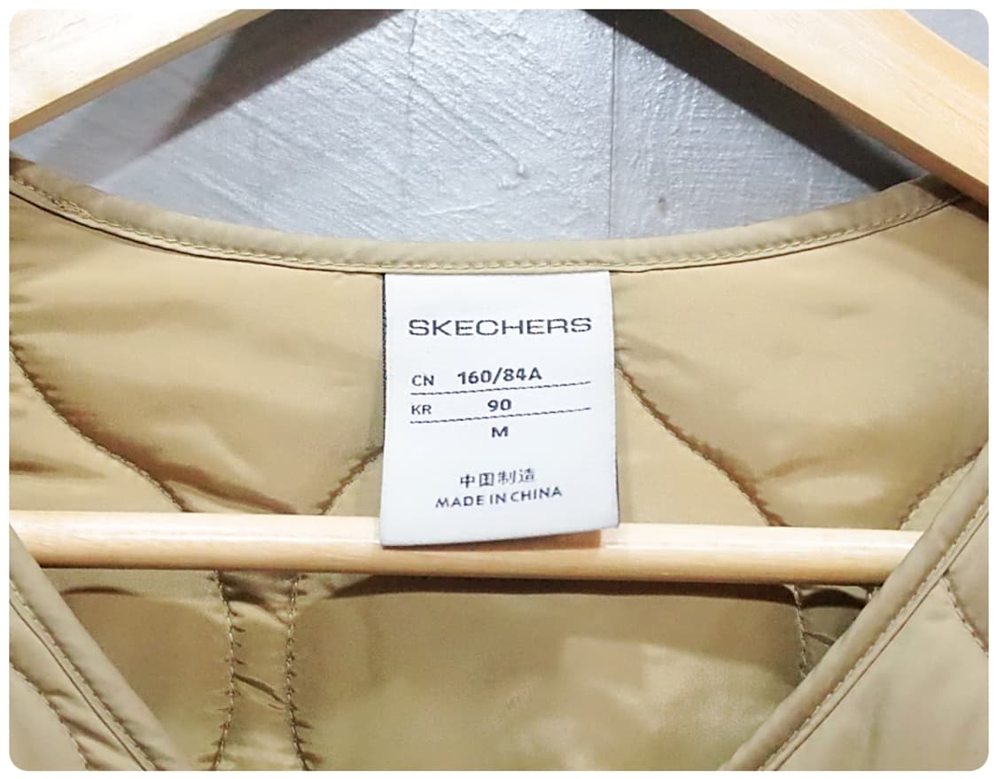 [90] 스케쳐스 22FW 루즈핏 퀼팅 경량 패딩 자켓 상품이미지7