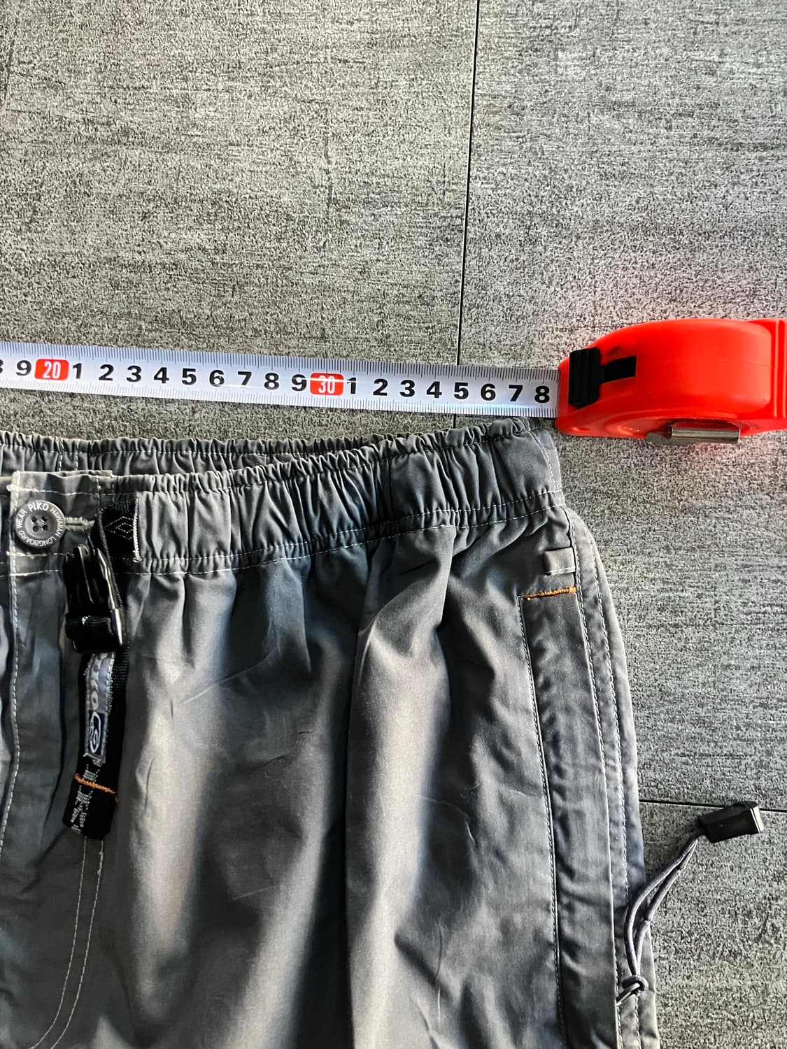 일본빈티지 Piko 올드스쿨아메카지 스트릿 조리개 버뮤다팬츠반바지 상품이미지2