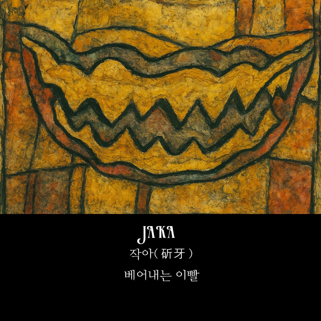 Jaka 실버 남자 엔틱 빈티지 선물 야성 이빨 반지 상품이미지6