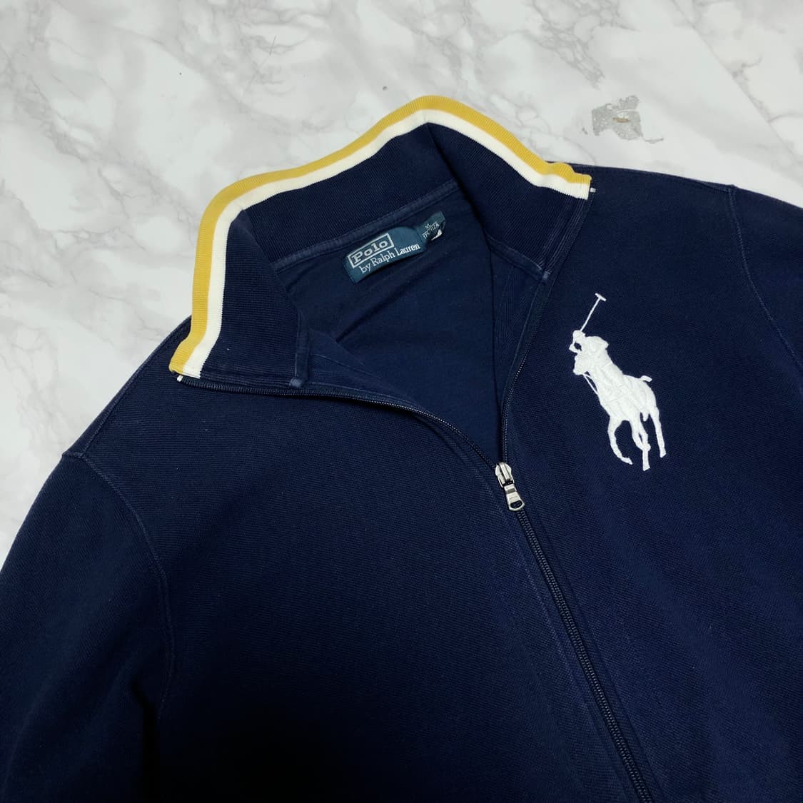 폴로 랄프로렌 빅포니 집업 자켓 네이비 상품이미지2