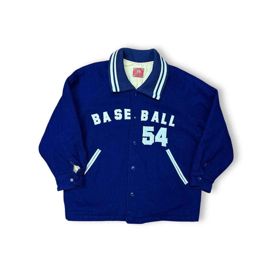 RIPSTAR 빈티지 바시티 자켓 상품이미지1