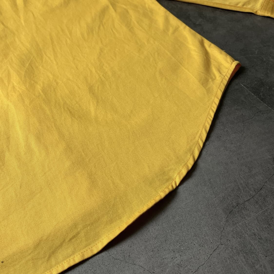 WRANGLER  랭글러 빈티지 옐로우 코튼 셔츠 A00651 상품이미지9