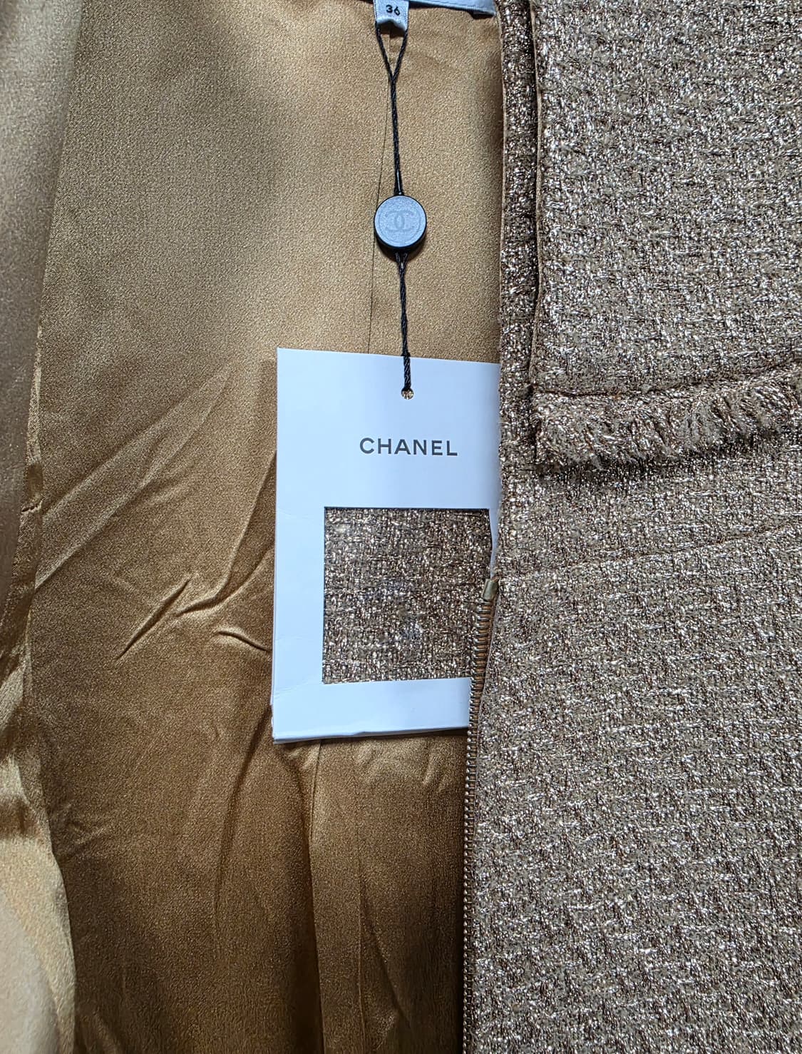 샤넬 프리폴 파리-이집트 공방 컬렉션 / 피터팬 카라 / 36 상품이미지3