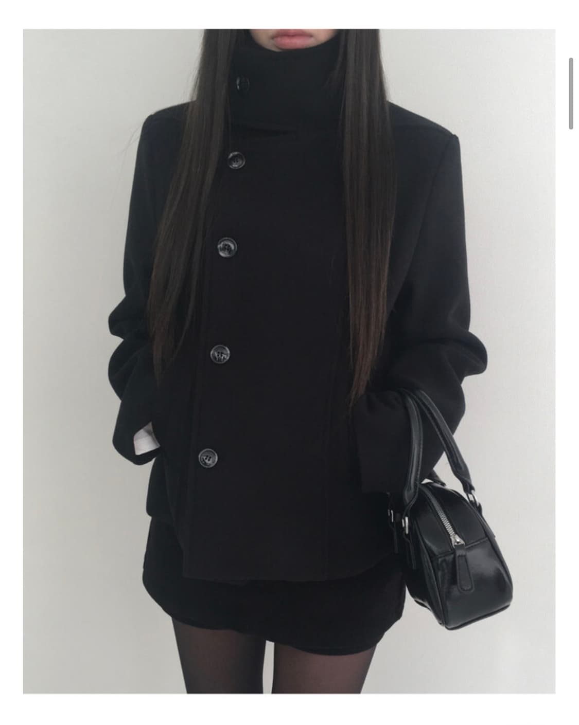 에이블리 모직 숏 코트 상품이미지1