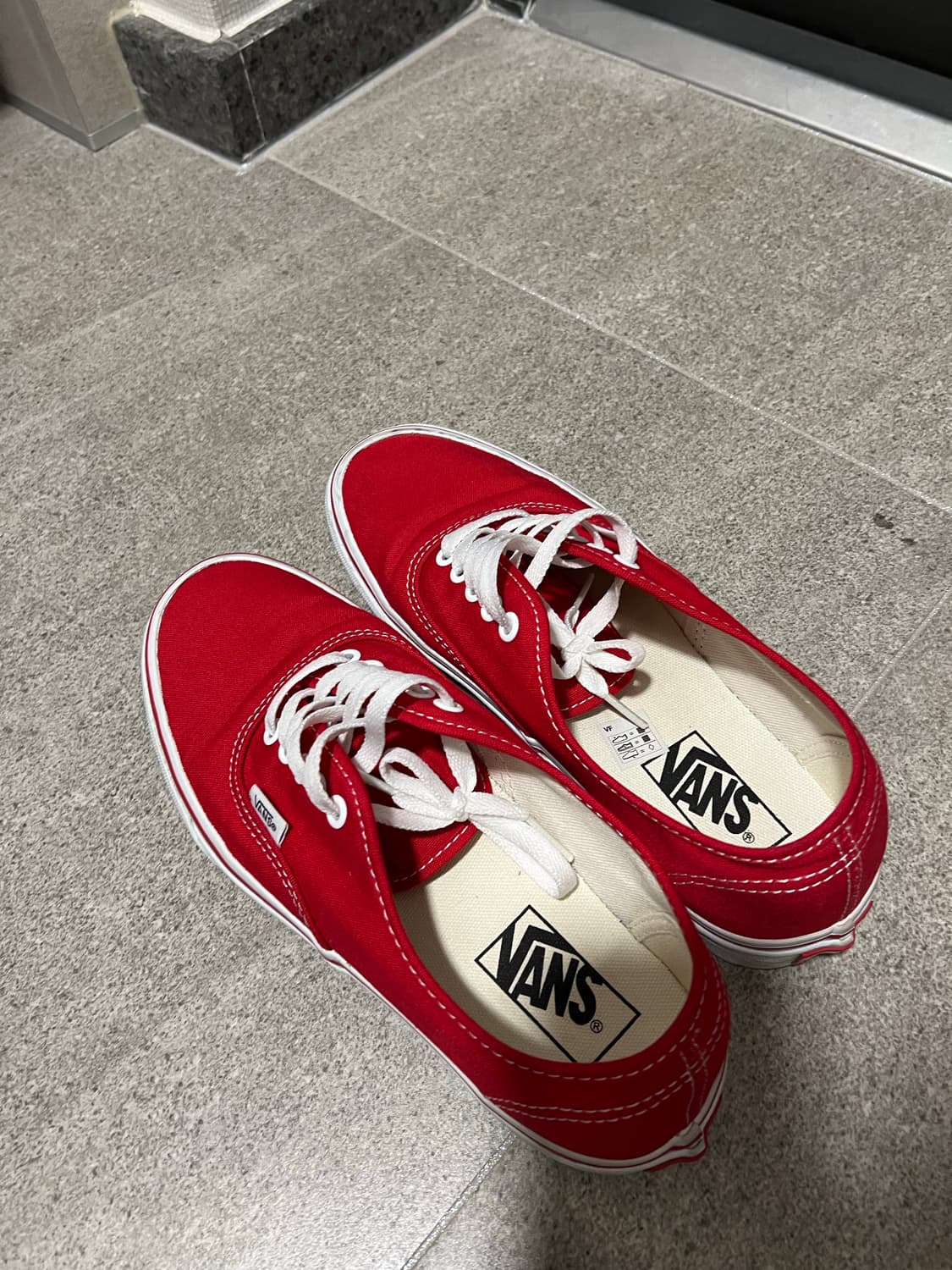 반스 어센틱 레드 250 상품이미지2