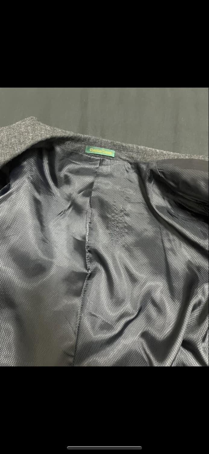 빈티지 오버사이즈 블레이저 자켓 그레이 상품이미지8