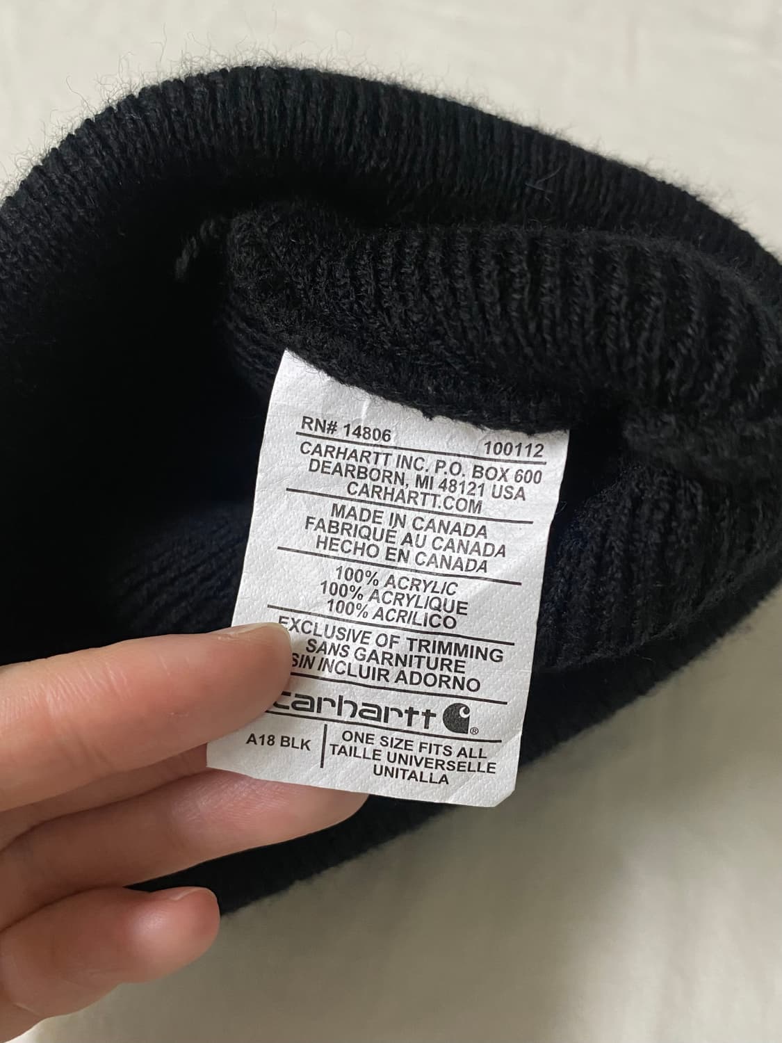 칼하트 비니 상품이미지3