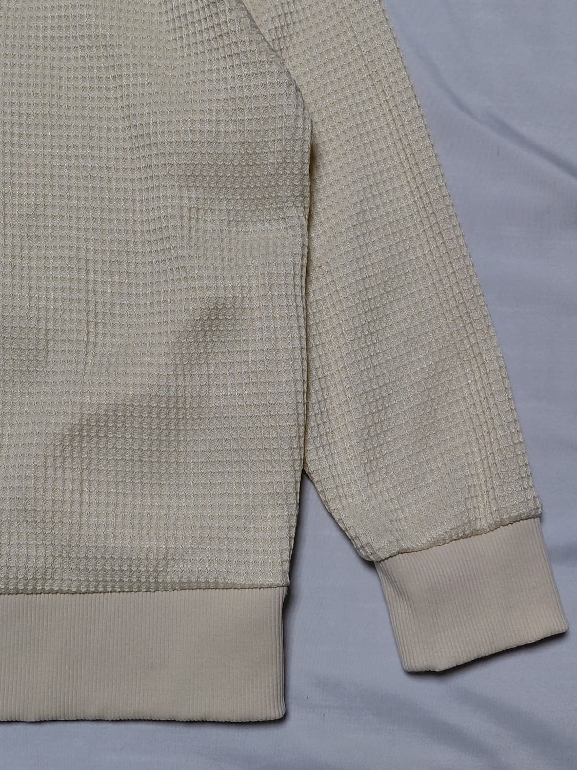 [M/무료배송] 워크맨 필드코어 와플 크루넥 약기모 맨투맨 상품이미지9