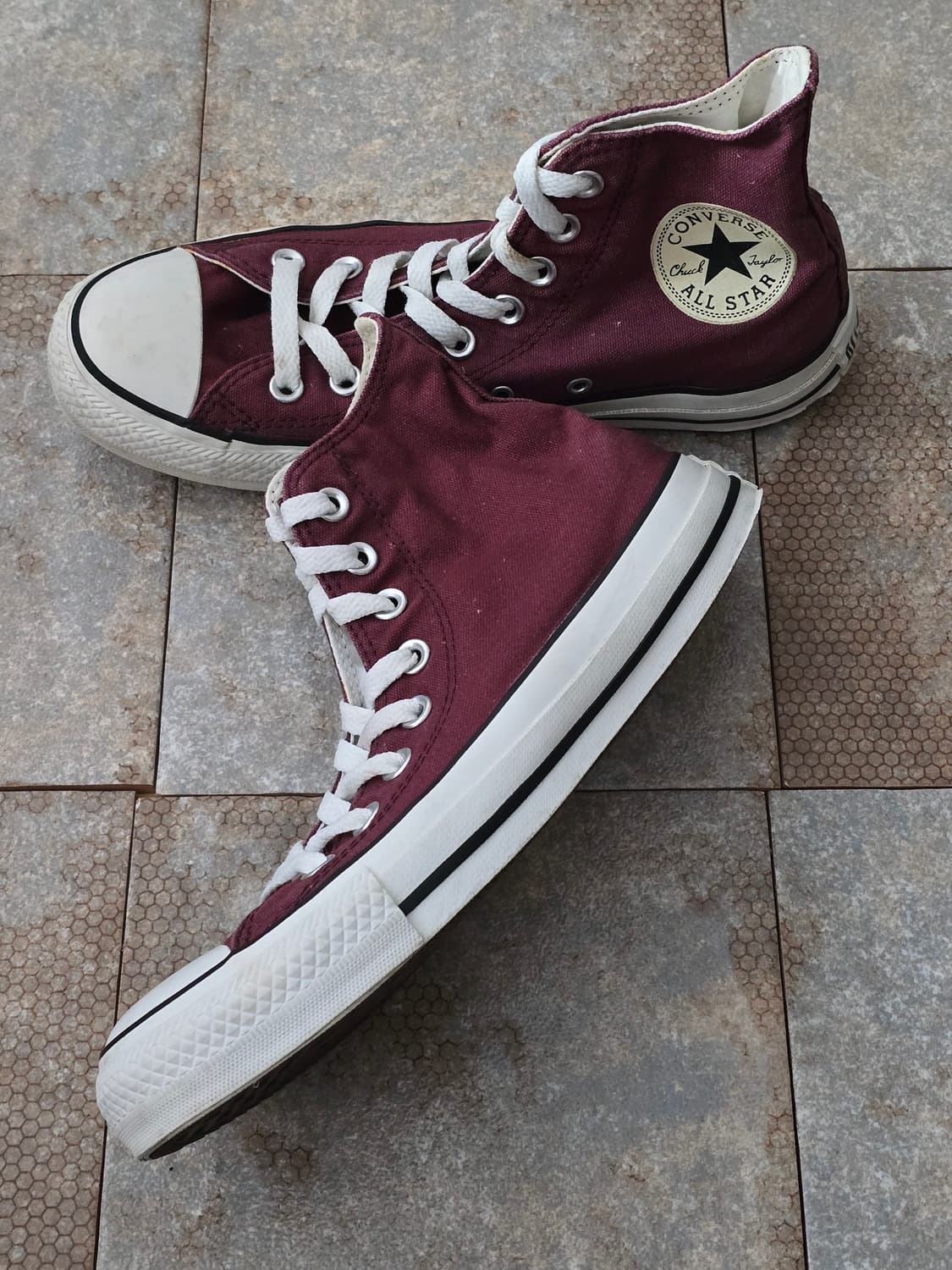 (250)컨버스 척테일러 올스타 하이 와인  상품이미지3