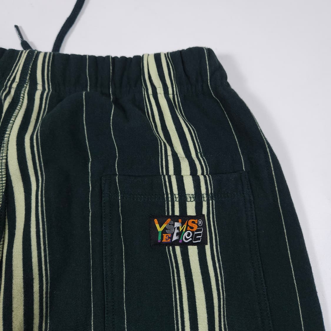 예스아이씨 스트라이프 스웻팬츠  상품이미지4