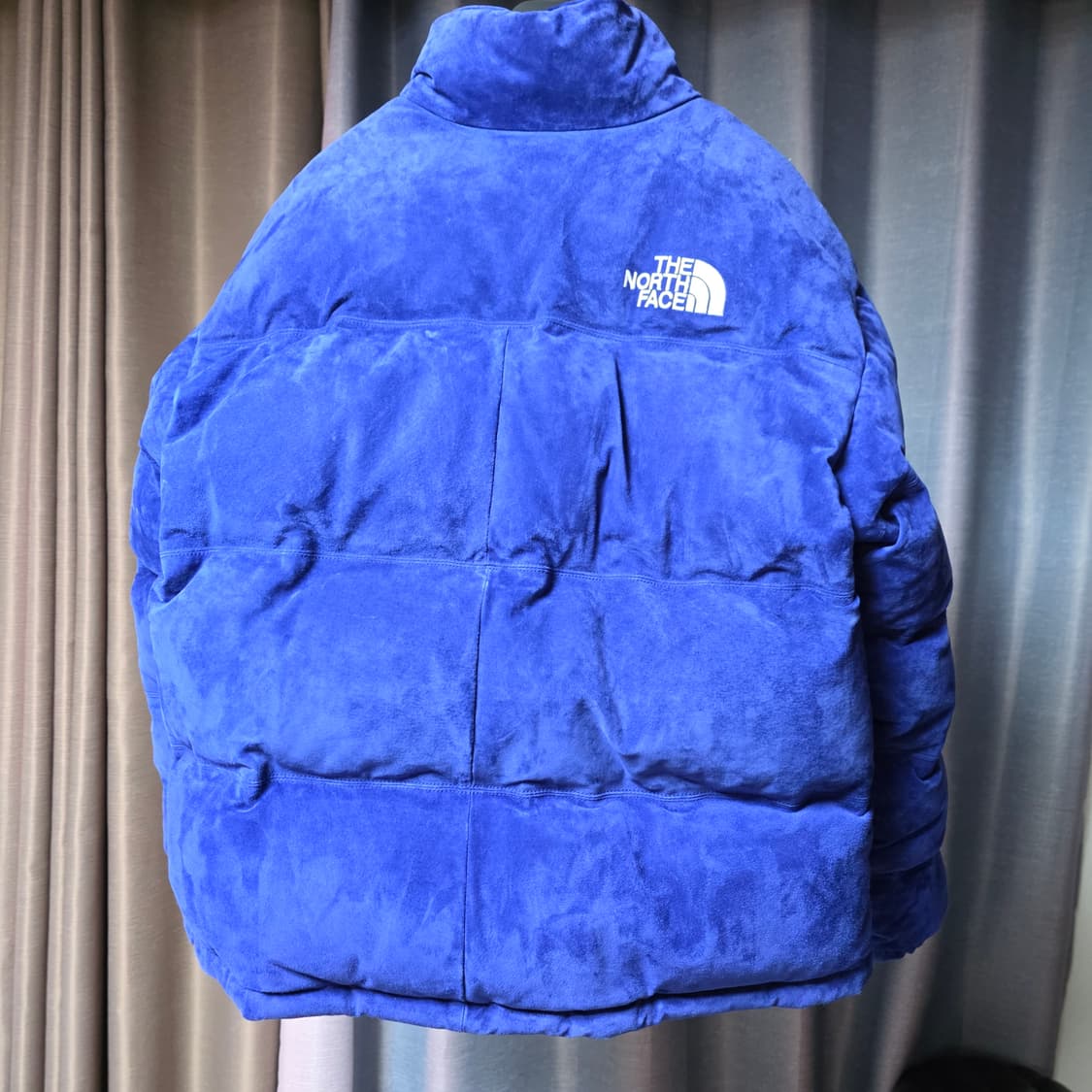 슈프림 × 노스페이스 스웨이드 눕시 L 상품이미지5