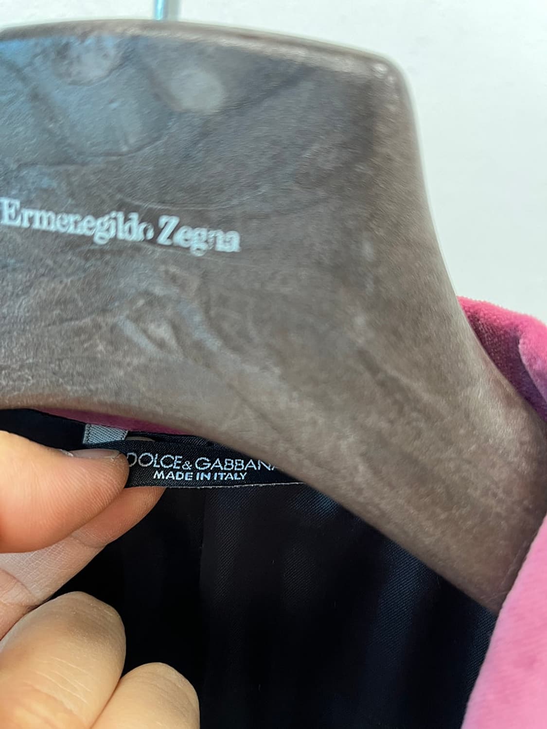 105-110) 돌체앤가바나 숄라펠 벨벳자켓  상품이미지5