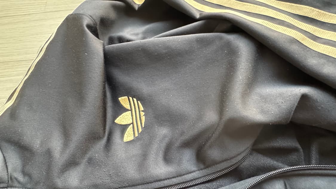 아디다스 파이어버드 트랙탑105 골드블랙 상품이미지6